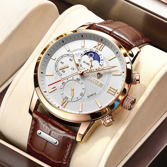 Moon Phase Chronograph watch
