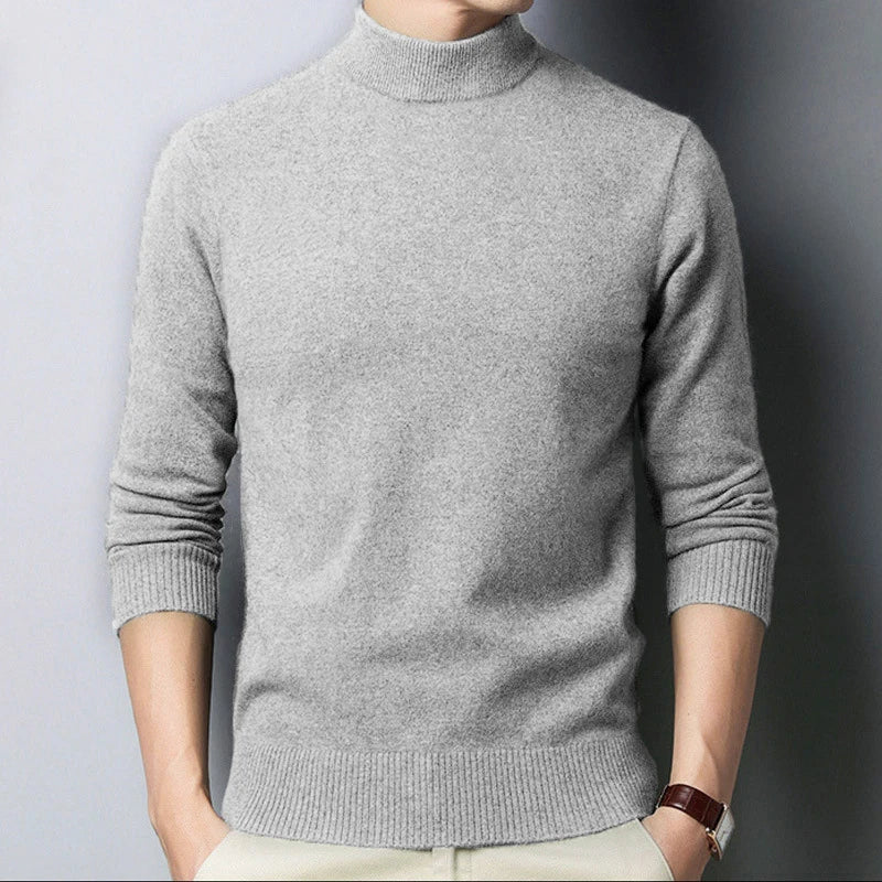 High neck sweater